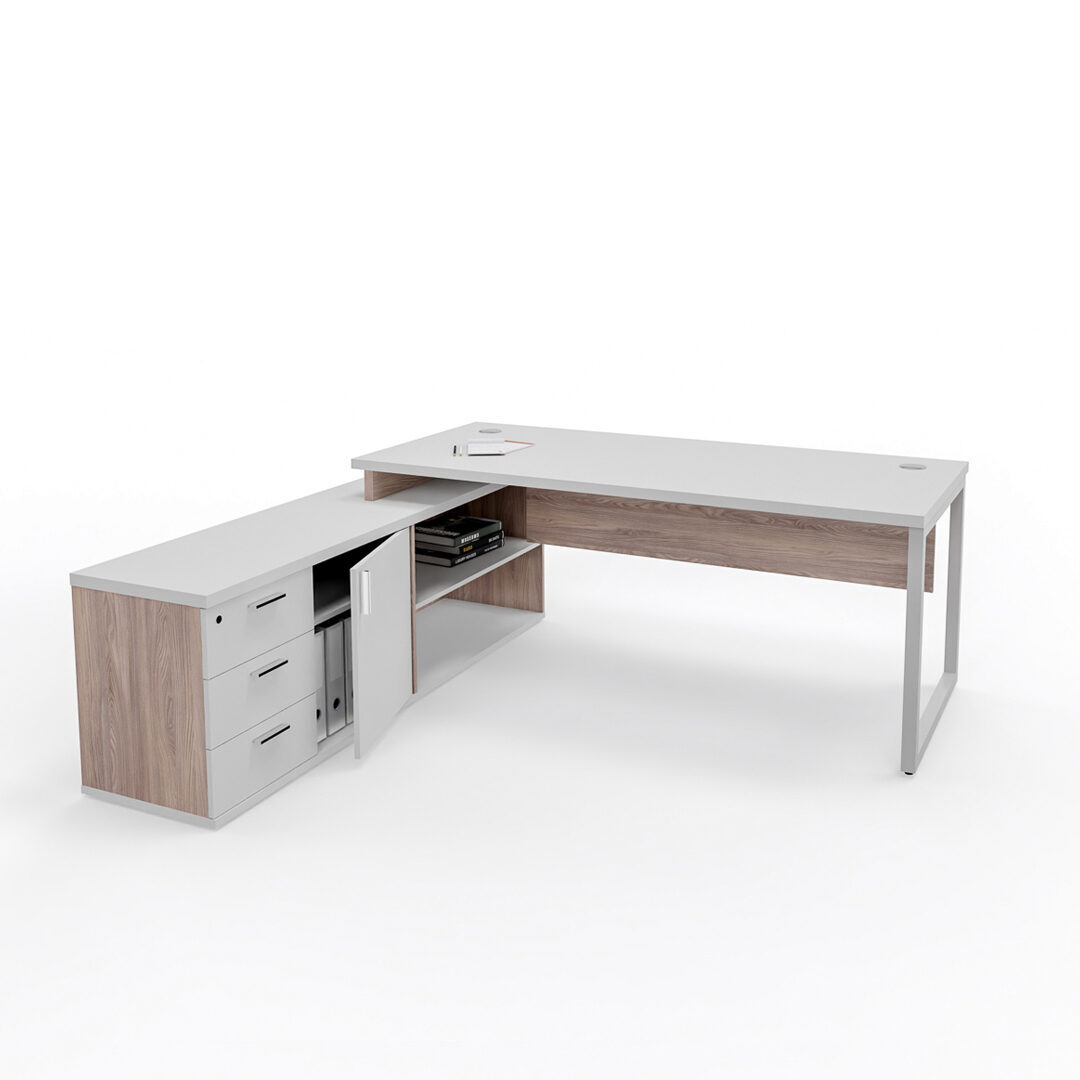Titan L-Shaped Executive Desk 7 Titan L-Shaped Executive Desk - Image 5