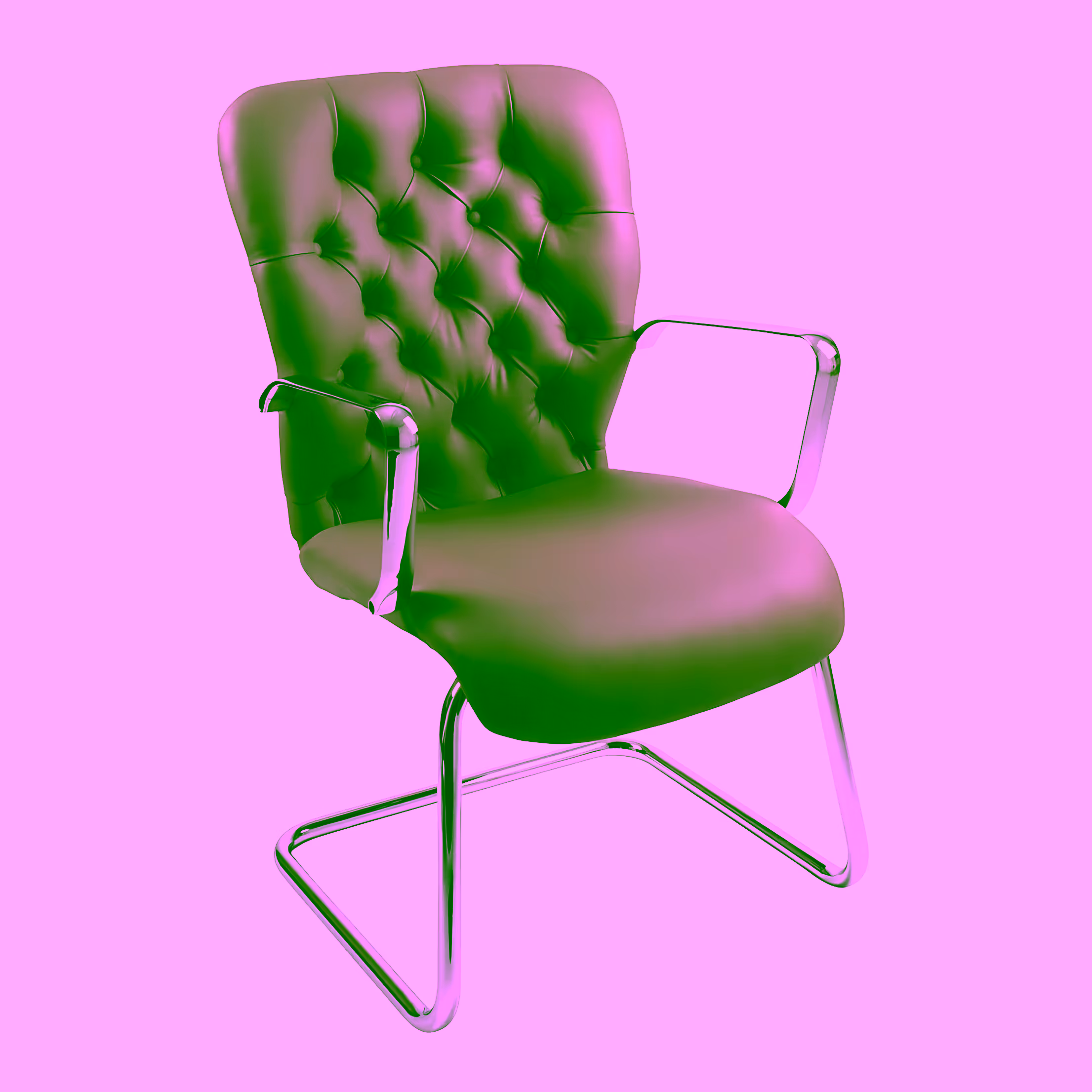 Adda Chrome Executive Visitor/Guest Chair