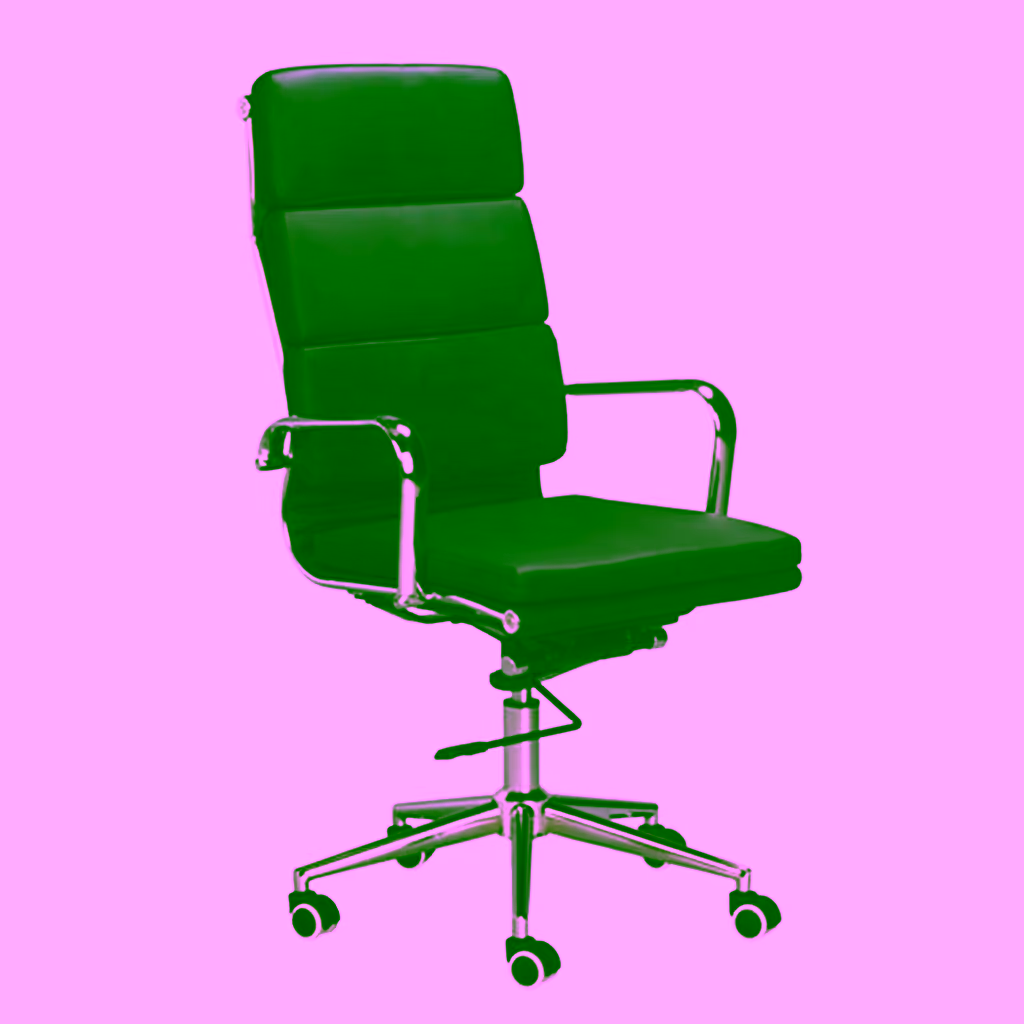 Classic Eames Cushion High Back Chair