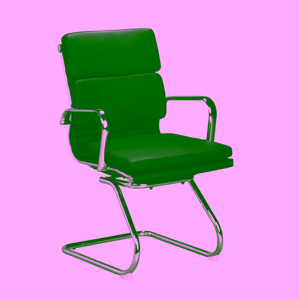 ofw product chair classic eames cushion visitor guest chair black