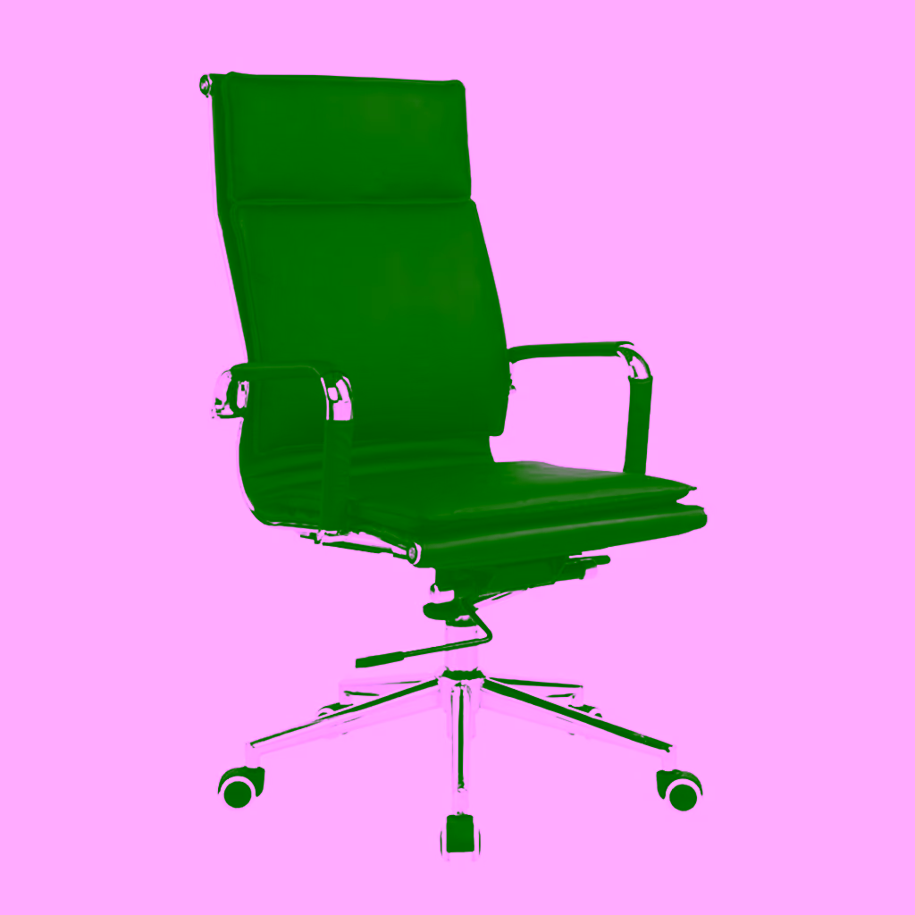 ofw product chair classic eames high back office chair with flat cushion
