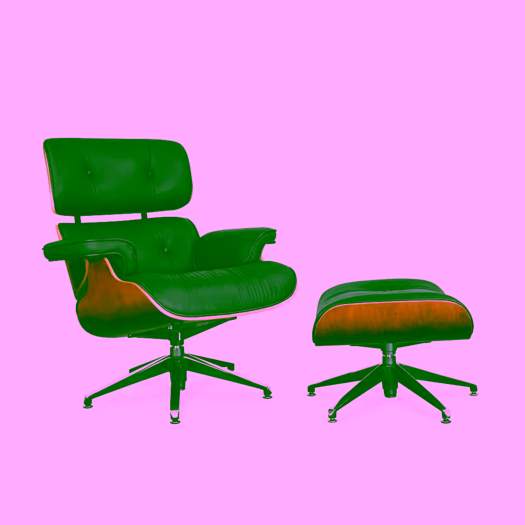 Eames Lounger and Ottoman 3 Eames Lounger and Ottoman