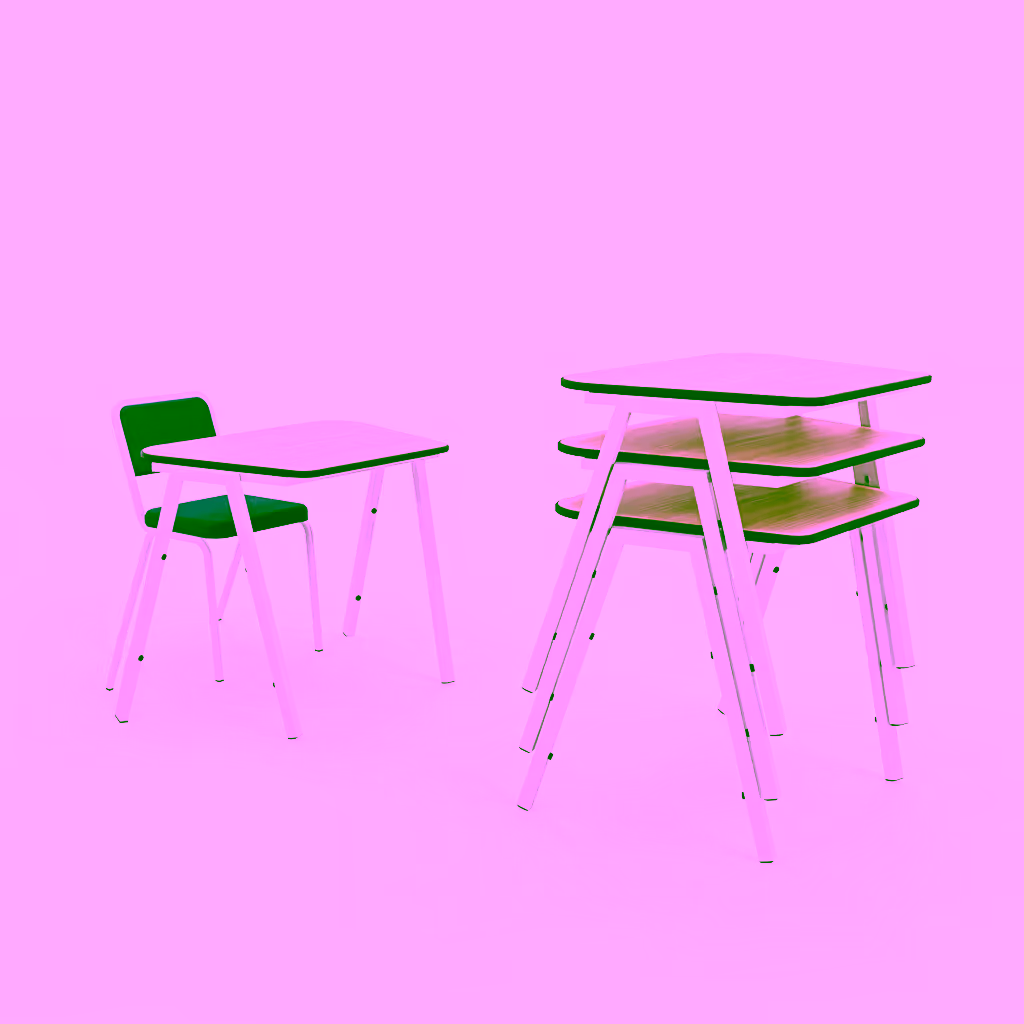 ofw product desk graft student training tables