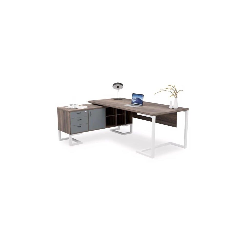 Houston Executive Desk and Pedenza