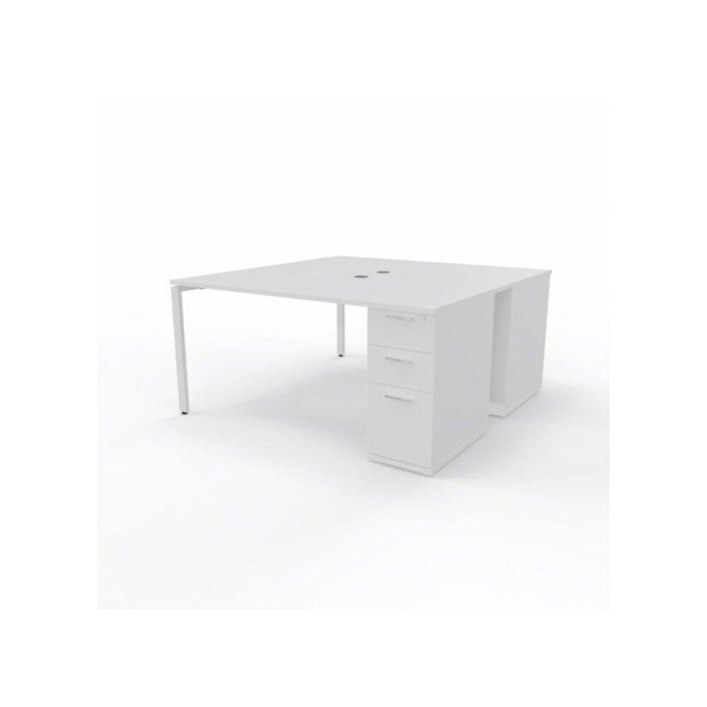 Slim-Line Dual Desk